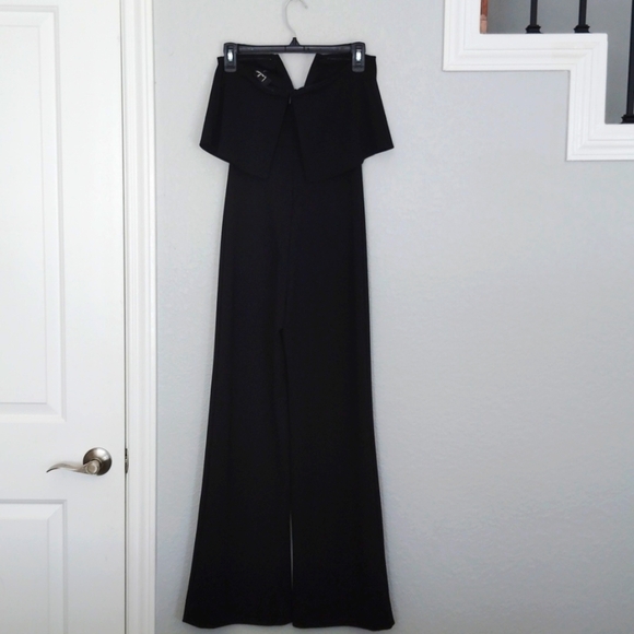 Lulu's Black Wide-Leg Jumpsuit - Picture 5 of 6